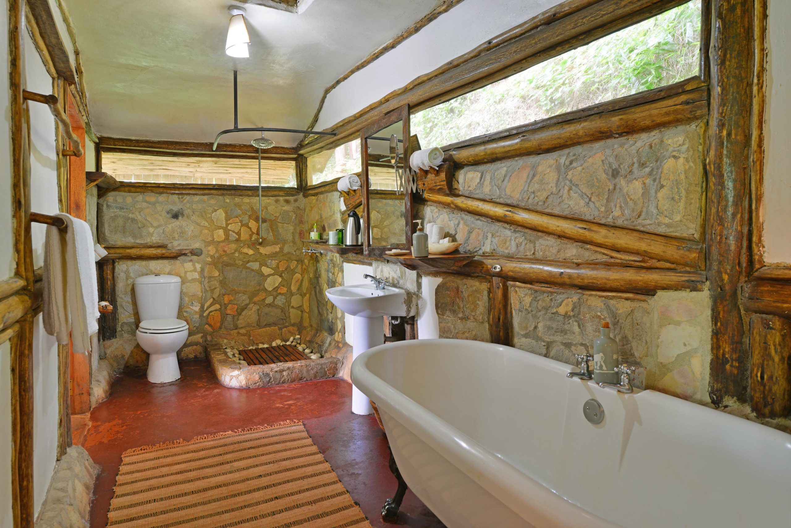 Buhoma Lodge Bathroom